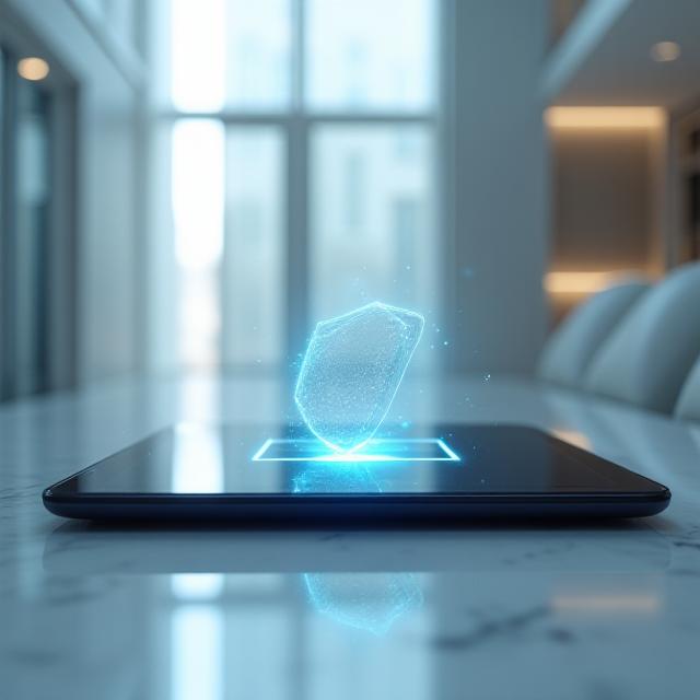 Secure documents and digital data protection concept